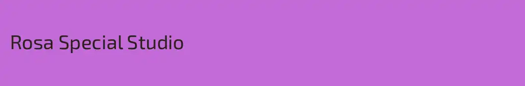 Rosa Special Studio